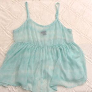 Torrid Teal camisole. Size 0X.